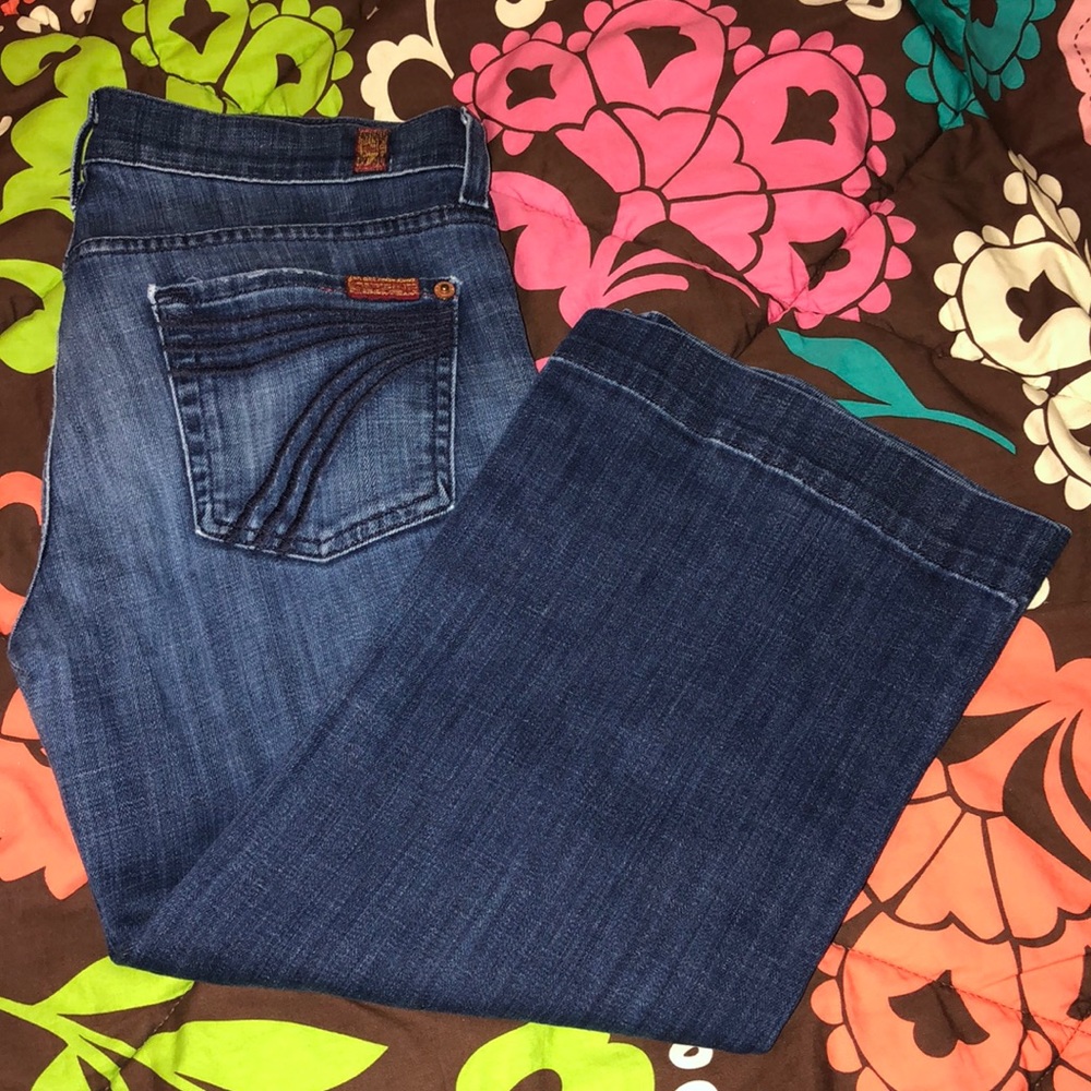 7 For All Mankind Crop Dojo Pants